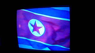 North Korean Television Sign Off in Pyongyang [upl. by Otrepur]