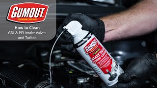 How to Clean GDI amp PFI Intake Valves and Turbos with Gumout® Intake Valve amp Turbo Cleaner [upl. by Nale982]