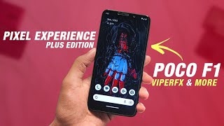 POCO F1  Pixel Experience Plus  Android 13  Added Viper4Android FX  September Security Patch [upl. by Joacimah]