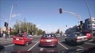 Driving Melbourne Parkville  Hallam [upl. by Ahsinak]