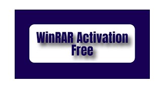 WinRAR Activation Free [upl. by Strander456]