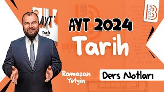 13 AYT Tarih  Türk İslam Devletleri 1  Ramazan YETGİN  2024 [upl. by Aicena]