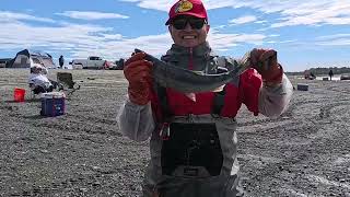 Dipnetting at Kasilof Beach Alaska alaska fishing [upl. by Catharina715]