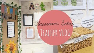 Classroom Setup 2020  Teacher Vlog [upl. by Wane]