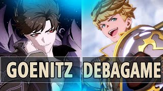 GBVSR🔥Goenitz Belial Vs Debagame Vane🔥 High Level Gameplay [upl. by Ekim]