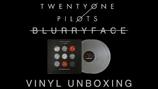 Twenty One Pilots  Blurryface  Limited Edition Silver 2LP Vinyl Unboxing Countdown to Clancy [upl. by Ahsiket]