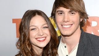 Glee Star Melissa Benoist Shows Off Engagement Ring [upl. by Alracal]