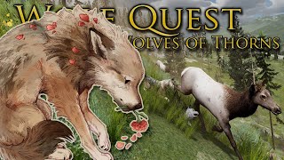 Wandering LOST with Our Wolf Pups 🐺 Wolf Quest Wolves of Thorns • 57 [upl. by Shaia964]