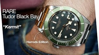 This Tudor is rarer than a Submariner  Black Bay Harrods Limited Edition [upl. by Hock]