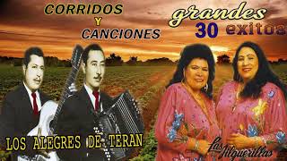 Los Alegres De Teran vs Las Jilguerillas  Corridos y Canciones Grandes Exitos [upl. by Ortiz]