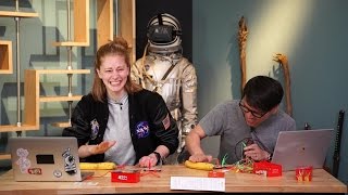 Simone Giertz Tests the Makey Makey [upl. by Odla]