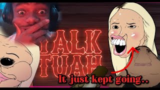 Talk Tuah What am I watching Horror Stories Reaction SCARY SHORTS PART 3 [upl. by Evanthe402]