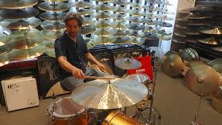 Quick demo of Zildjian Constantinople Bounce 22quot Ride [upl. by Rubia]