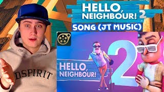 SFM Hello neighbor 2 song JT Music  REACTION [upl. by Dayle877]