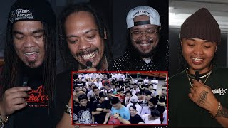 Battle Rappers REACT To The Most ICONIC FlipTop BLOOPER [upl. by Ymmas]