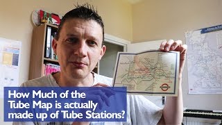 How Much of the Tube Map is actually Tube [upl. by Perni721]