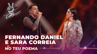 Fernando Daniel e Sara Correia  quotNo Teu Poemaquot  The Voice Portugal 2023 [upl. by Nicolea]