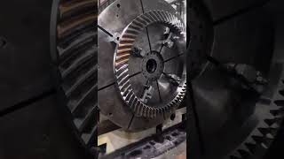 Meshing test for KlingeInberg grinding bevel gear set [upl. by Nicoline559]