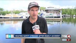 Boating safety stressed after deadly accident [upl. by Farant]