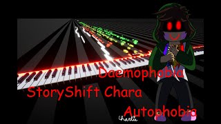 Daemophobia Autophobia  StoryShift Chara  MaximusGames COVER [upl. by Chapa]