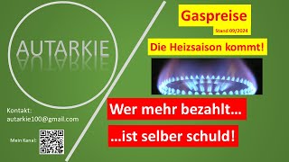 Gaspreise  Wer mehr bezahlt ist selber schuld Autarkie  Folge 366 [upl. by Tootsie]