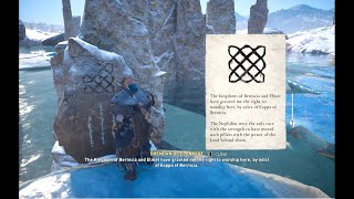 Assassins Creed Valhalla  Brendan Of Clonfert  Aescforda Stones  Standing Stones Gameplay [upl. by Idolem]