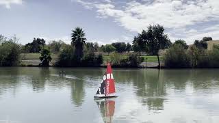 Compass RC sailboat  movie [upl. by Peta]