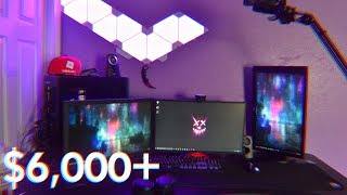 MY 6000 GAMING SETUP TOUR [upl. by Fagaly]