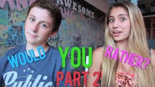 Would You Rather with Lia Marie Johnson [upl. by Lessig]