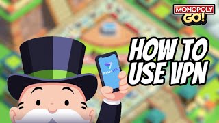 How To Use VPN’s With APM Monopoly Go [upl. by Anieral]