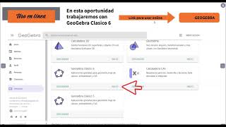 Descarga de GeoGebra Paso a Paso [upl. by Kcaj]