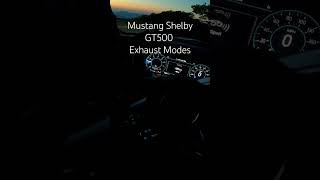 Gt500 exhaust modes [upl. by Cruickshank]