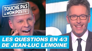 Les questions en 43 de JeanLuc Lemoine  Le récital de Matthieu Delormeau [upl. by Slater]