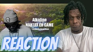 ALKALINE  NAH LEF EH GAME  OFFICIAL VIDEO  FIYAFEELINGS REACTION [upl. by Fianna]