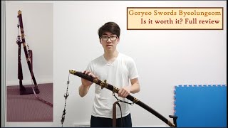 Goryeo Swords Byeolungeom  Full Traditional Sword Review sword talktameshigiri [upl. by Aronle]