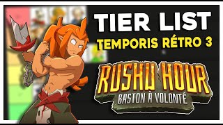 TIER LIST DES CLASSES  TEMPORIS RÉTRO 3 [upl. by Adanar]