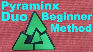 How to Solve the Pyraminx Duo Beginner Method [upl. by Torruella530]