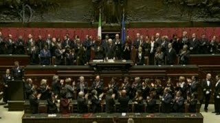 Trenta minuti discorso Mattarella viva lItalia e la Repubblica [upl. by Milli]