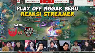 MOSKOV HAIZ NO DEMAGE 😄 REAKSI STREAMER BTR VS ALTER EGO GAME 2 mpl season 14 mplid mlbbidcreator [upl. by Eyahsal]