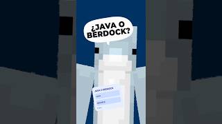 minecraft ¿JAVA O BEDROCK pero por el sonido [upl. by Drofkcor]