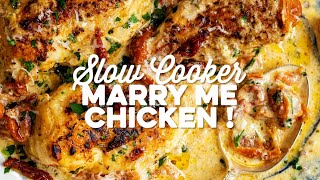 Slow Cooker Marry Me Chicken [upl. by Ecallaw]