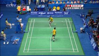 Highlights Badminton Lin Dan vs Lee Chong Wei 2010 Asian Games 33 [upl. by Adele]