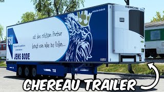 ETS2 143 Ownable Chereau Trailer  Euro Tuck Simulator 2 Mod [upl. by Eggleston]