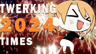 TWERKING 2024 TIMES TO CELEBRATE THE NEW YEAR【NIJISANJI EN  Luca Kaneshiro】 [upl. by Asilat]