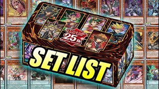 YuGiOh 25th Anniversary Tin Dueling Heroes Set List [upl. by Chin7]