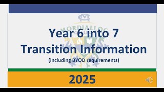 6 into 7 information video for 2025 [upl. by Tirrag]