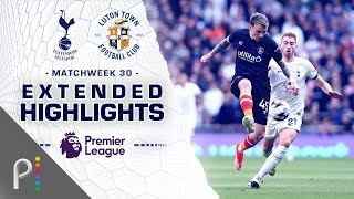 Tottenham Hotspur v Luton Town  PREMIER LEAGUE HIGHLIGHTS  3302024  NBC Sports [upl. by Wilburt]