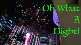 Awesome Fireworks Eastwood Manila PHILIPPINES 4K [upl. by Joyan784]