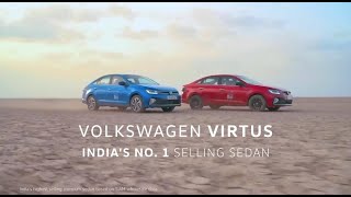 Volkswagen Virtus  Indias 1 selling sedan [upl. by Gahan]