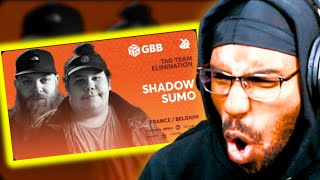 K Dre REACTS to SHADOW SUMO  Grand Beatbox Battle 2019  Tag Team Elimination REACTION [upl. by Eoj953]